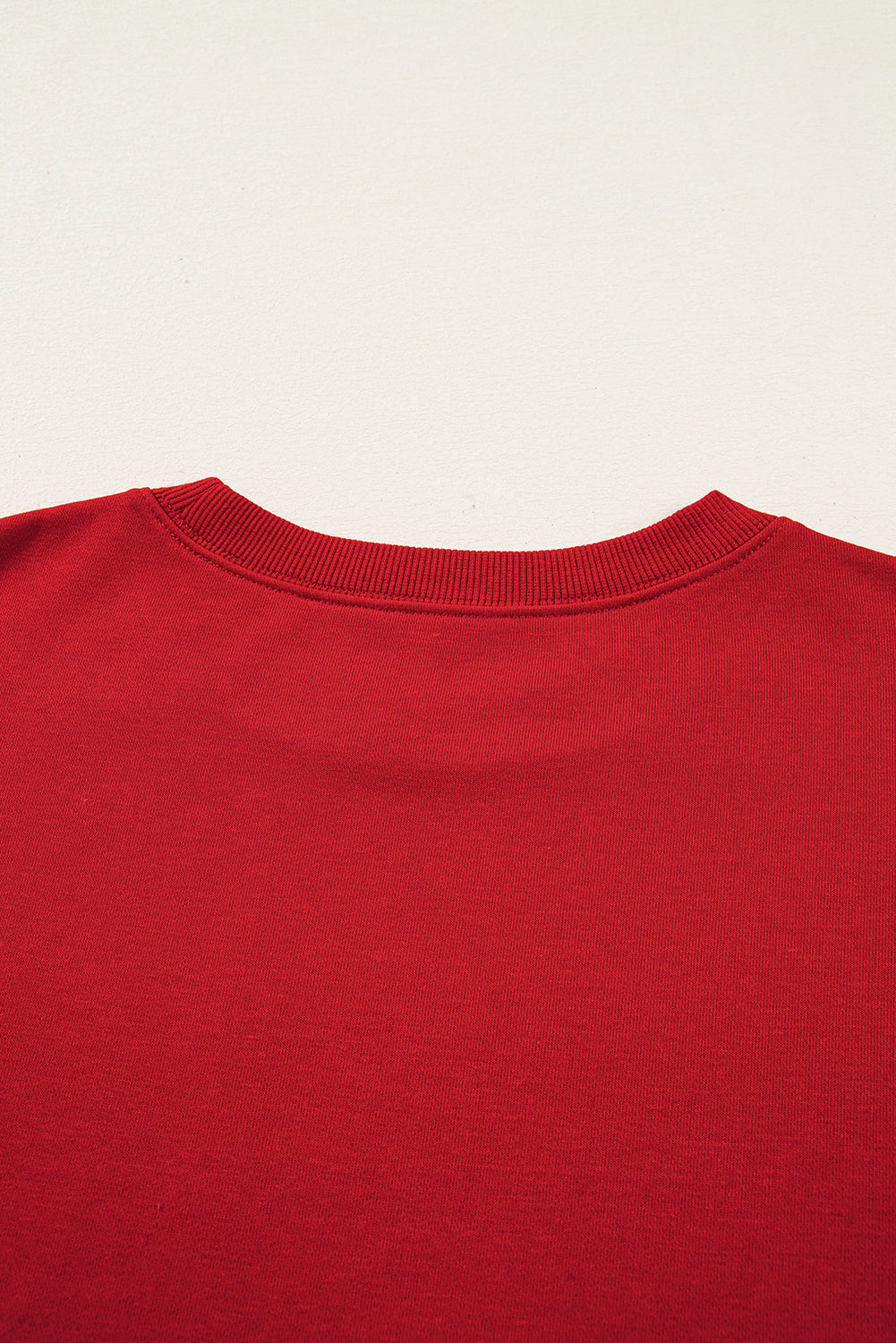 Light Grey Varsity Striped Detail Crew Neck Plus Sweatshirt