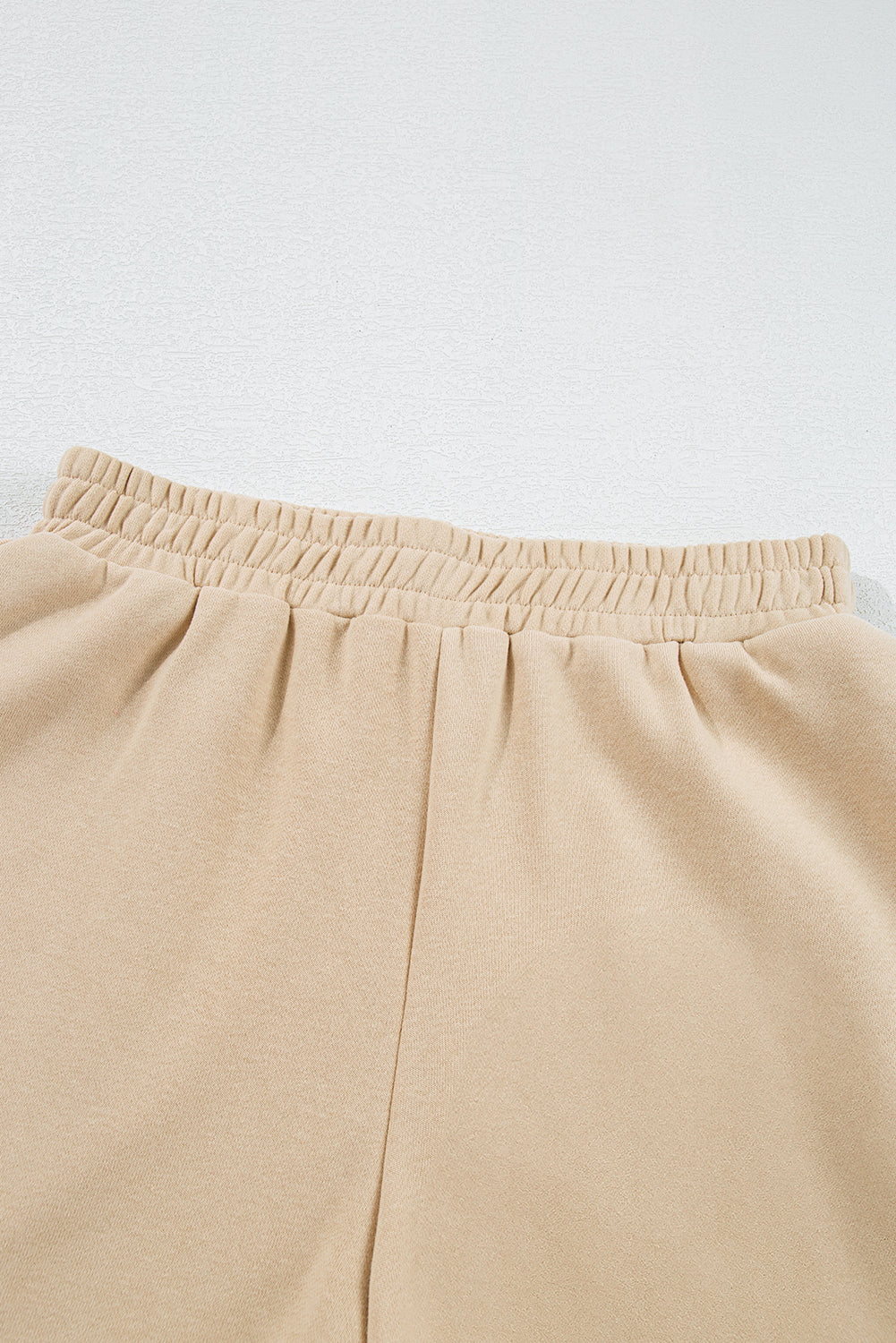 Bonbon Colorful Striped Long Sleeve Pullover and Shorts Set