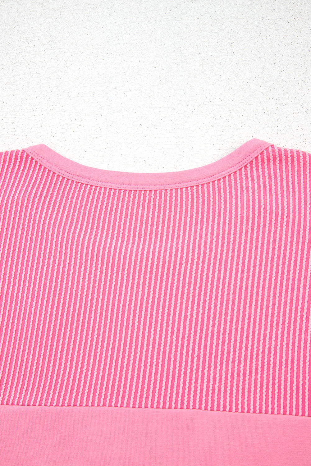 Camiseta de talla grande con bolsillos y parches con cordón Bonbon