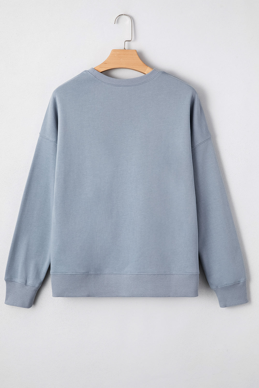 Sleet GAME DAY Checkered Letter Graphic Oversized Sweatshirt