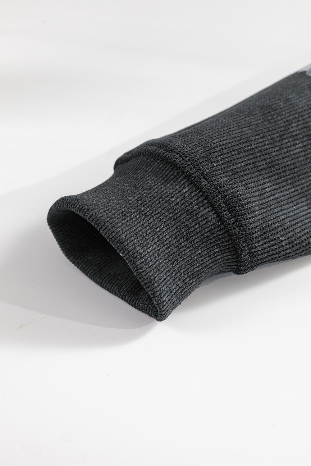 Pink Halloween Ghost Corded Crew Neck Loose Sweatshirt