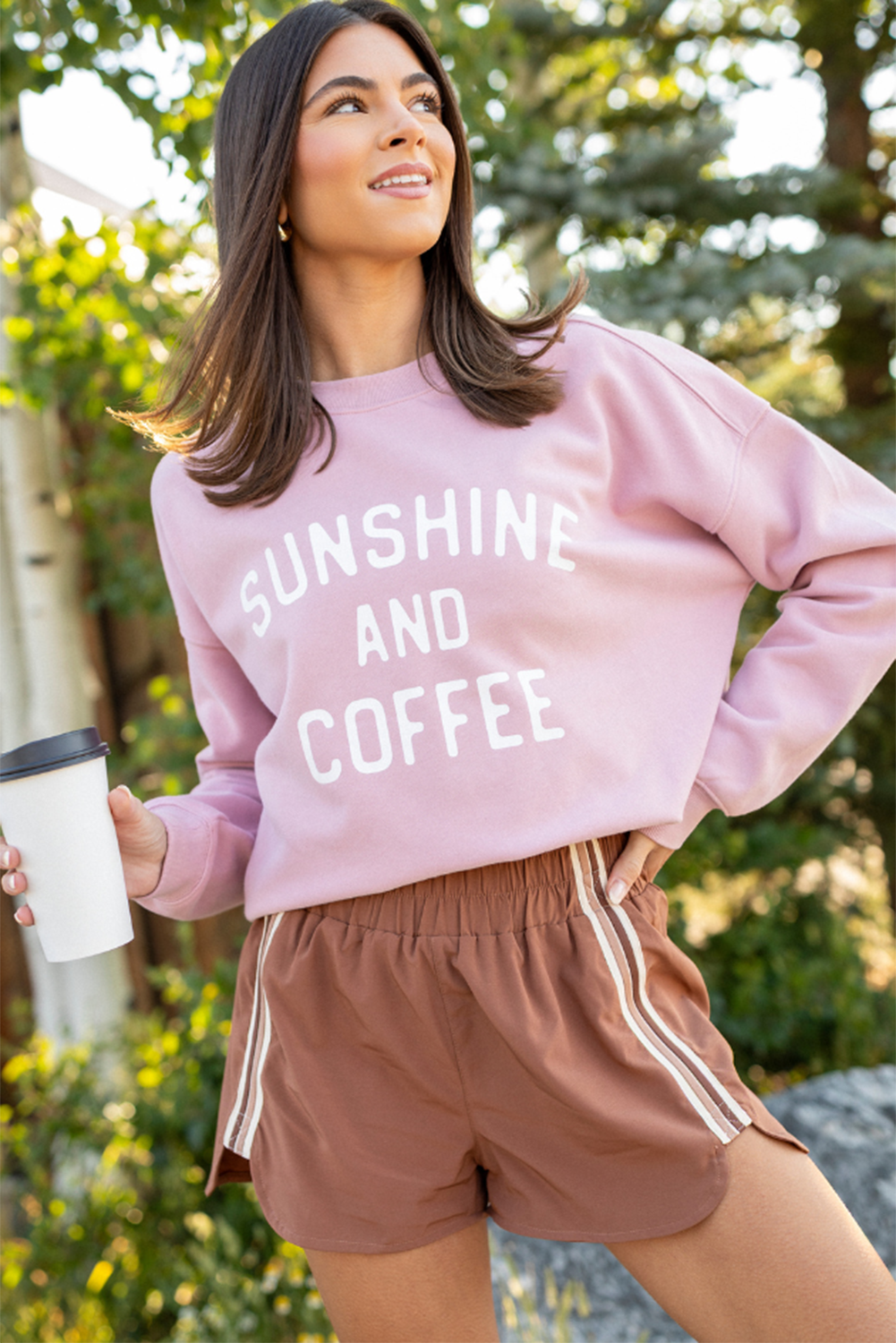 Black Elastic Waist Varsity Striped Detail Athleisure Shorts