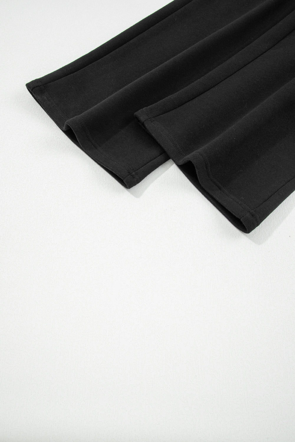 Pantalon d'hiver en polaire à cordon de serrage léopard noir