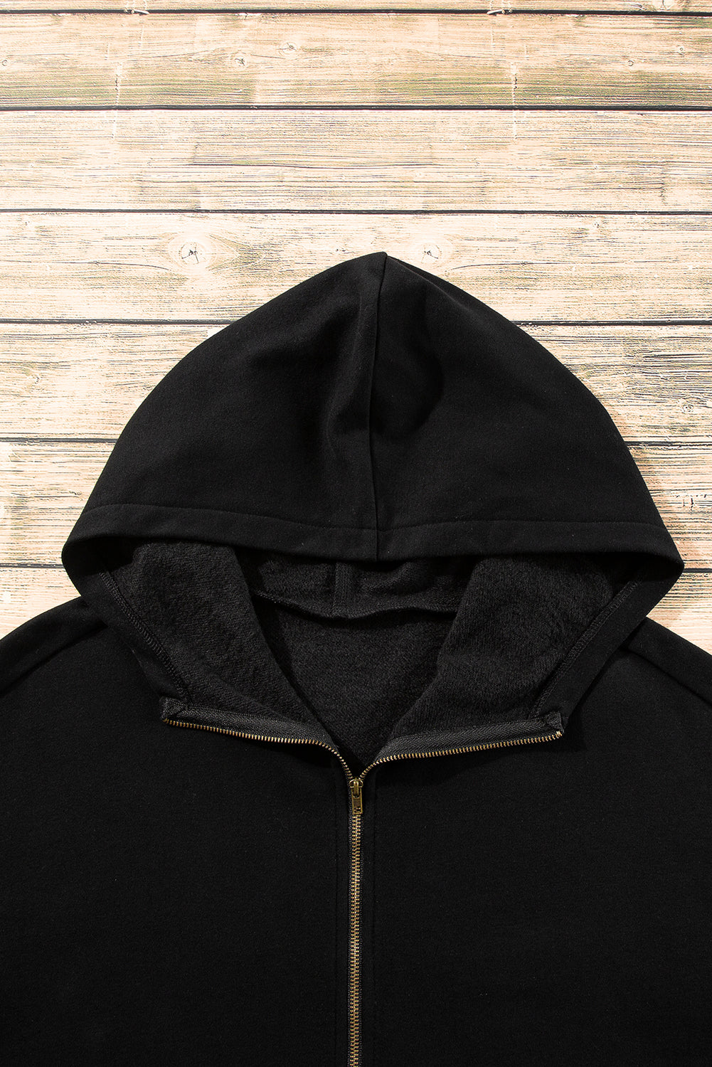 Orange Half Zipper Kangaroo Pockets Drop Shoulder Hoodie