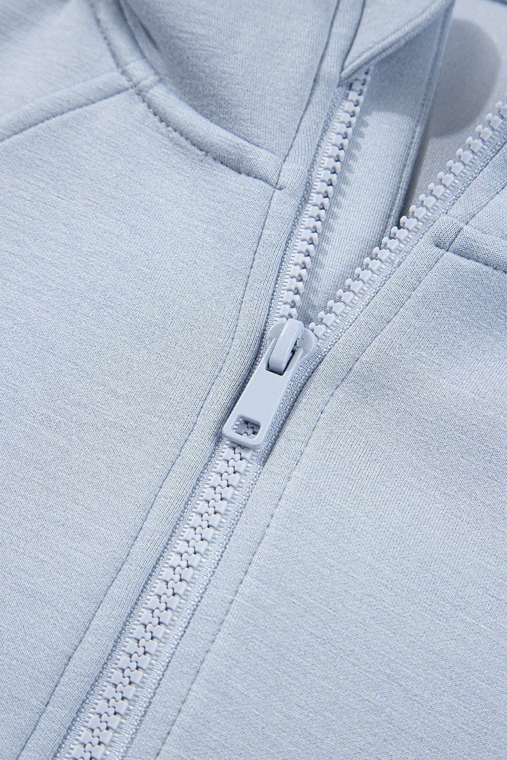 Jet Stream Half Zip Thumbhole Sleeve Hoodie Active Pants 2pcs Outfit