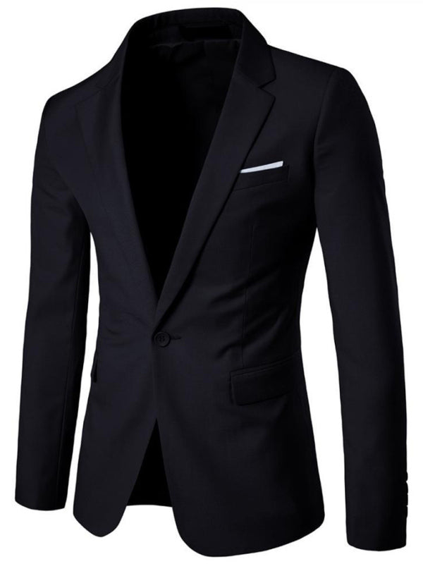 Men's Light Business Long Sleeve Blazer