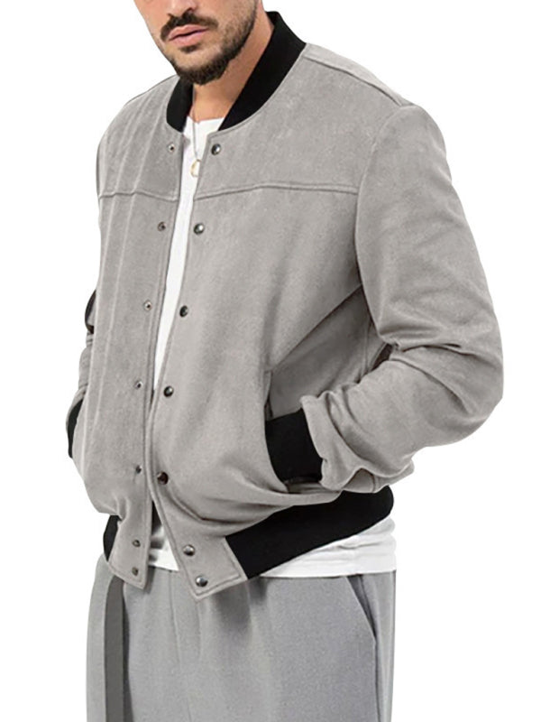 Veste cardigan décontractée à manches longues pour hommes 