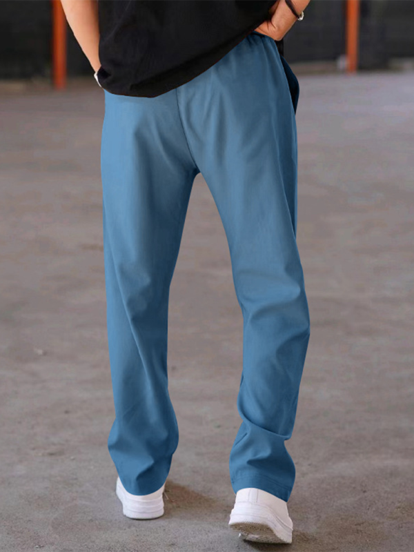 Men's loose straight sports casual trousers