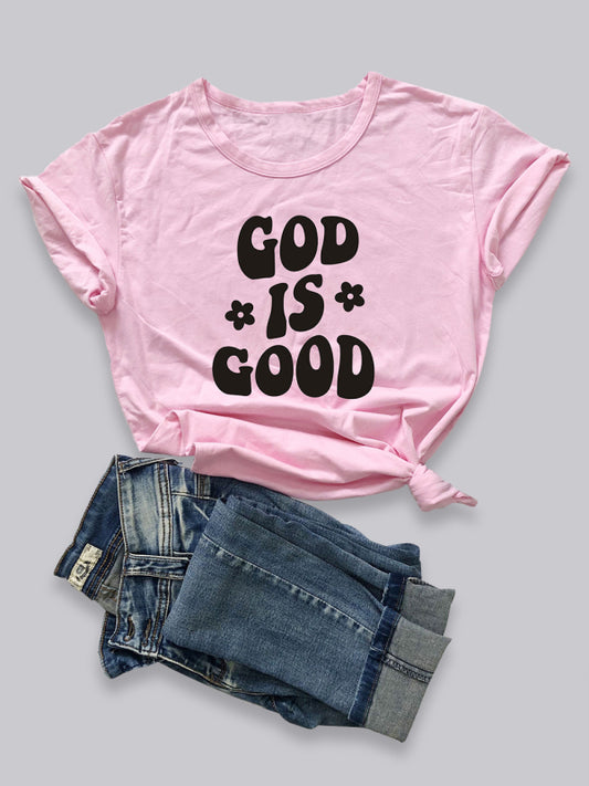 T-shirt graphique Faith pour femme, tenue décontractée 