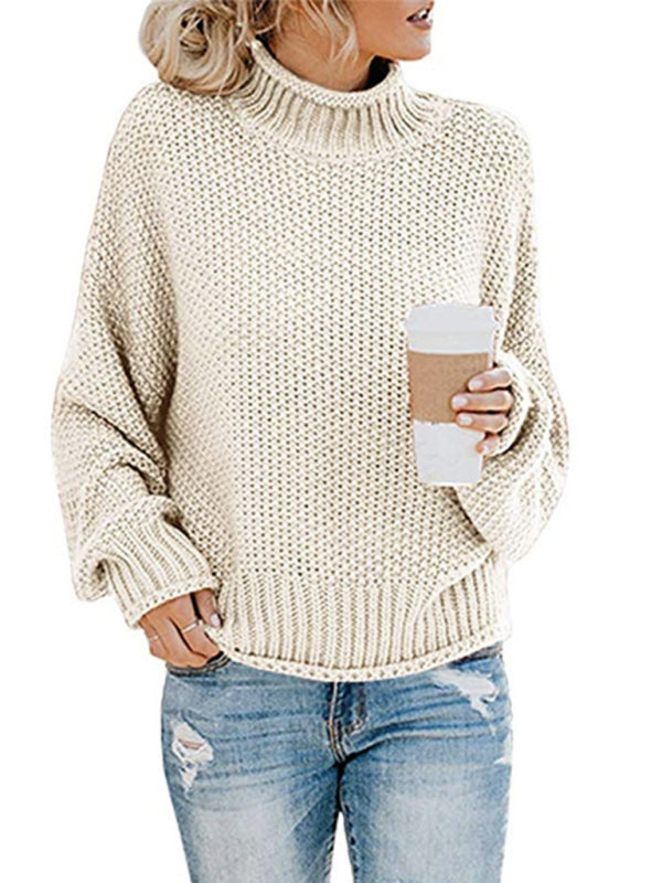 Cozy Cotton Knit Autumn-Winter Women's Sweater