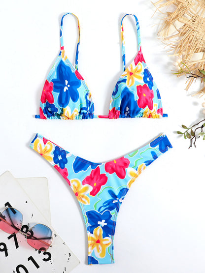 Women's Floral Print Bikini Set