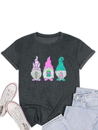 T-shirt de Pâques pour femme avec imprimé drôle de lapin MAMA 