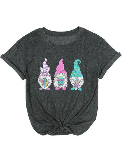 T-shirt de Pâques pour femme avec imprimé drôle de lapin MAMA 